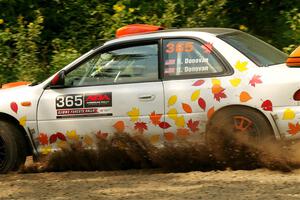 Richard Donovan / Greg Donovan Subaru Impreza on SS2, Thorpe Tower I.