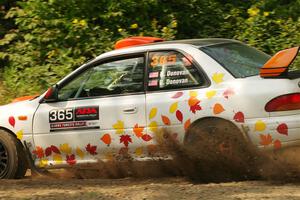 Richard Donovan / Greg Donovan Subaru Impreza on SS2, Thorpe Tower I.