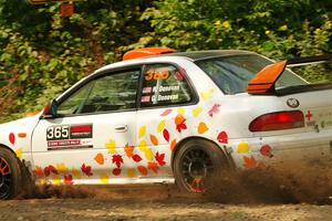 Richard Donovan / Greg Donovan Subaru Impreza on SS2, Thorpe Tower I.