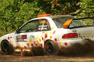 Richard Donovan / Greg Donovan Subaru Impreza on SS2, Thorpe Tower I.