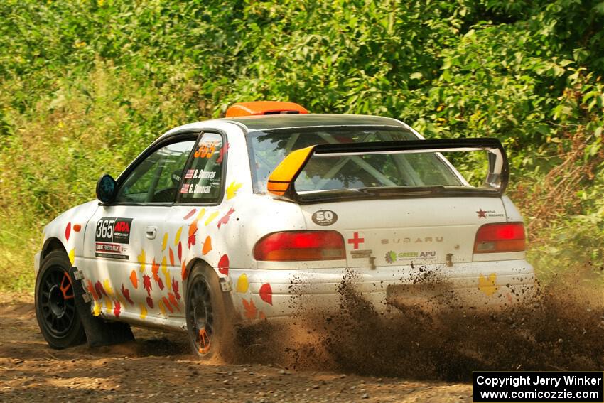 Richard Donovan / Greg Donovan Subaru Impreza on SS2, Thorpe Tower I.