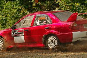 Tyler Witte / Cindi Carlson Mitsubishi Lancer Evo IV on SS2, Thorpe Tower I.