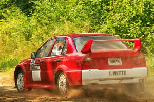 Tyler Witte / Cindi Carlson Mitsubishi Lancer Evo IV on SS2, Thorpe Tower I.