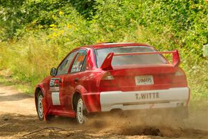 Tyler Witte / Cindi Carlson Mitsubishi Lancer Evo IV on SS2, Thorpe Tower I.