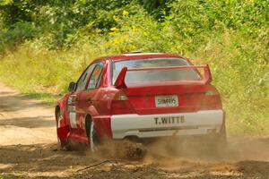 Tyler Witte / Cindi Carlson Mitsubishi Lancer Evo IV on SS2, Thorpe Tower I.