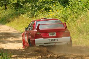 Tyler Witte / Cindi Carlson Mitsubishi Lancer Evo IV on SS2, Thorpe Tower I.