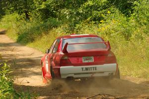 Tyler Witte / Cindi Carlson Mitsubishi Lancer Evo IV on SS2, Thorpe Tower I.