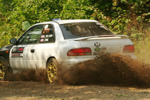 Jack Nelson / Isaac Zink Subaru Impreza on SS2, Thorpe Tower I.