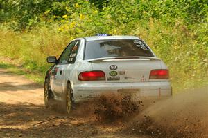 Jack Nelson / Isaac Zink Subaru Impreza on SS2, Thorpe Tower I.