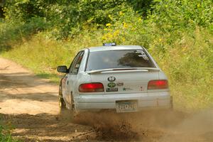 Jack Nelson / Isaac Zink Subaru Impreza on SS2, Thorpe Tower I.