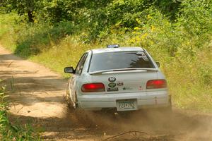 Jack Nelson / Isaac Zink Subaru Impreza on SS2, Thorpe Tower I.