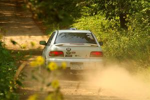 Jack Nelson / Isaac Zink Subaru Impreza on SS2, Thorpe Tower I.