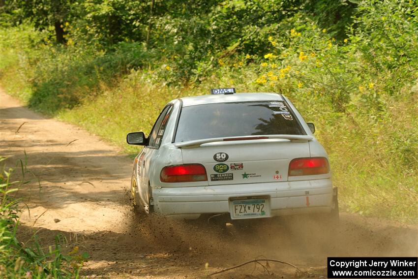 Jack Nelson / Isaac Zink Subaru Impreza on SS2, Thorpe Tower I.