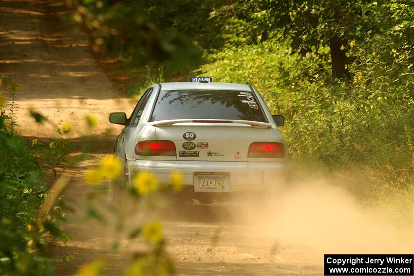 Jack Nelson / Isaac Zink Subaru Impreza on SS2, Thorpe Tower I.