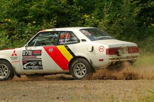 Erich Hopf / Calvin Gehlhausen Dodge Colt on SS2, Thorpe Tower I.