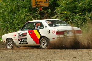 Erich Hopf / Calvin Gehlhausen Dodge Colt on SS2, Thorpe Tower I.