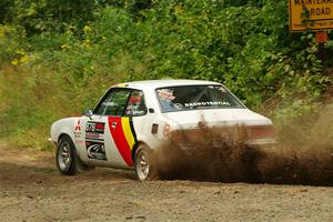 Erich Hopf / Calvin Gehlhausen Dodge Colt on SS2, Thorpe Tower I.