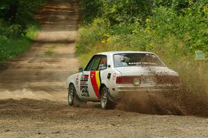 Erich Hopf / Calvin Gehlhausen Dodge Colt on SS2, Thorpe Tower I.