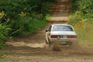 Erich Hopf / Calvin Gehlhausen Dodge Colt on SS2, Thorpe Tower I.