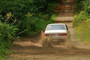 Erich Hopf / Calvin Gehlhausen Dodge Colt on SS2, Thorpe Tower I.