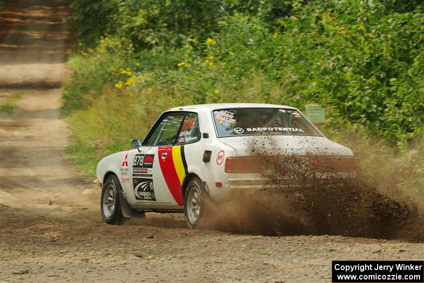 Erich Hopf / Calvin Gehlhausen Dodge Colt on SS2, Thorpe Tower I.