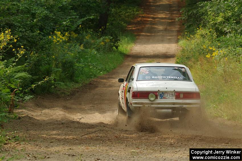 Erich Hopf / Calvin Gehlhausen Dodge Colt on SS2, Thorpe Tower I.