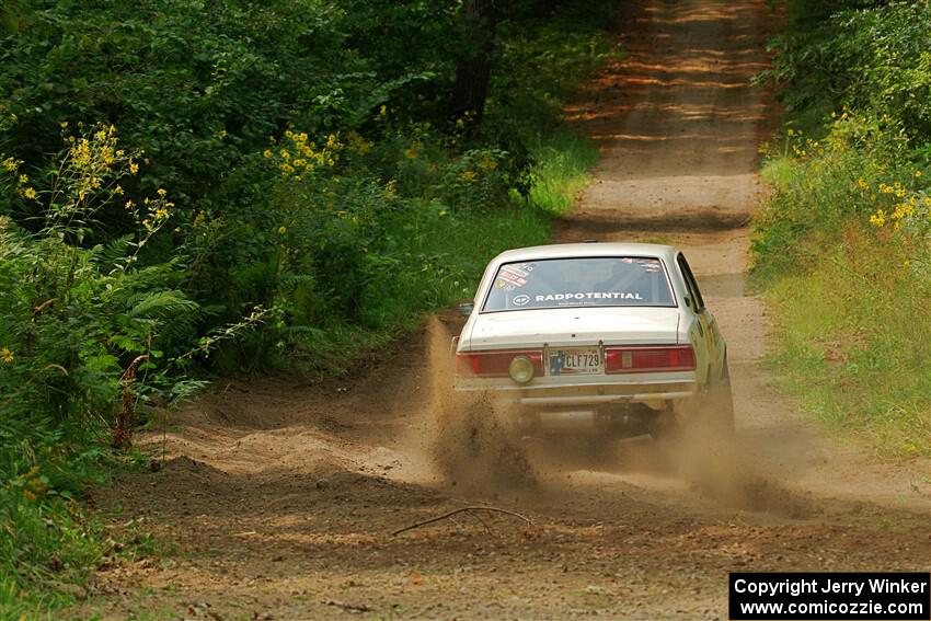 Erich Hopf / Calvin Gehlhausen Dodge Colt on SS2, Thorpe Tower I.