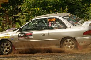 Madelyn Tabor / Sophia McKee Subaru Impreza 2.5RS on SS2, Thorpe Tower I.