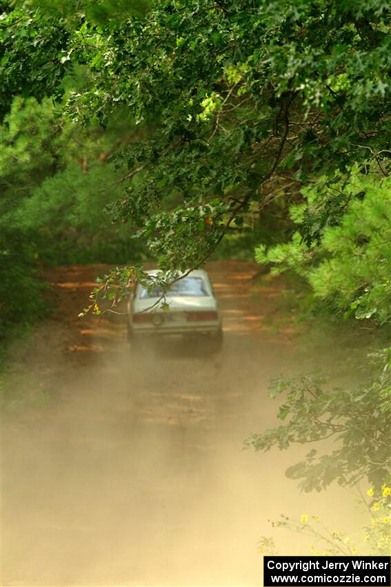 Erich Hopf / Calvin Gehlhausen Dodge Colt on SS2, Thorpe Tower I.