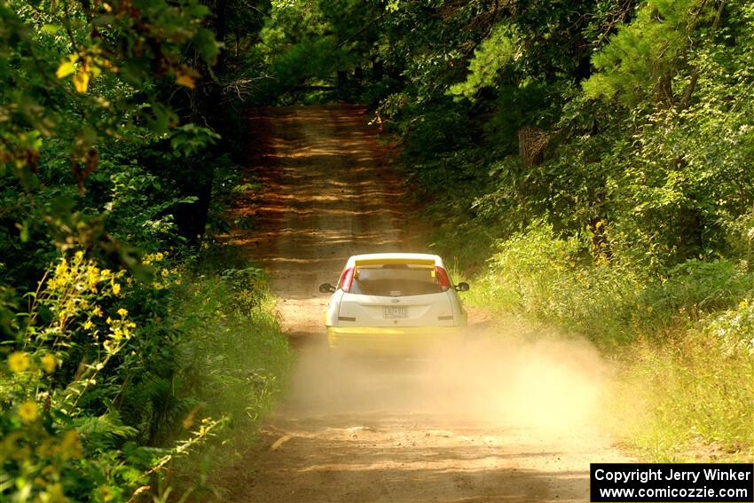 Drake Willis / Jacob Kohler Ford Focus ZX3 on SS2, Thorpe Tower I.