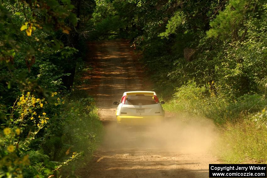 Drake Willis / Jacob Kohler Ford Focus ZX3 on SS2, Thorpe Tower I.