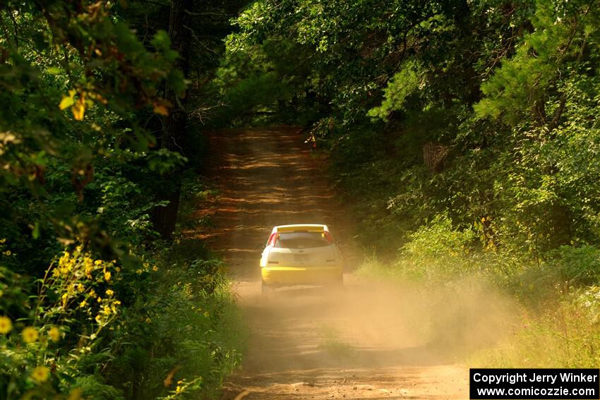 Drake Willis / Jacob Kohler Ford Focus ZX3 on SS2, Thorpe Tower I.