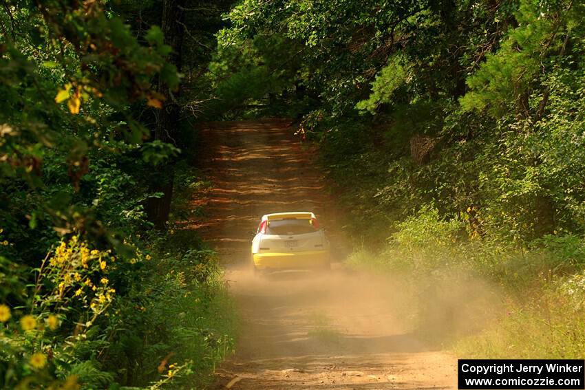 Drake Willis / Jacob Kohler Ford Focus ZX3 on SS2, Thorpe Tower I.