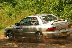 Madelyn Tabor / Sophia McKee Subaru Impreza 2.5RS on SS2, Thorpe Tower I.