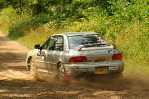 Madelyn Tabor / Sophia McKee Subaru Impreza 2.5RS on SS2, Thorpe Tower I.