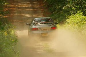 Madelyn Tabor / Sophia McKee Subaru Impreza 2.5RS on SS2, Thorpe Tower I.