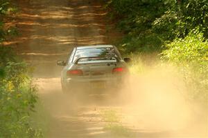 Madelyn Tabor / Sophia McKee Subaru Impreza 2.5RS on SS2, Thorpe Tower I.