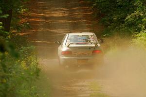 Madelyn Tabor / Sophia McKee Subaru Impreza 2.5RS on SS2, Thorpe Tower I.