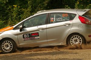 Brent Lucio / Stefan Trajkov Ford Fiesta on SS2, Thorpe Tower I.