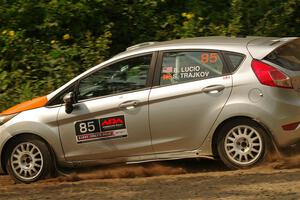 Brent Lucio / Stefan Trajkov Ford Fiesta on SS2, Thorpe Tower I.