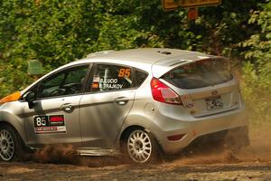 Brent Lucio / Stefan Trajkov Ford Fiesta on SS2, Thorpe Tower I.