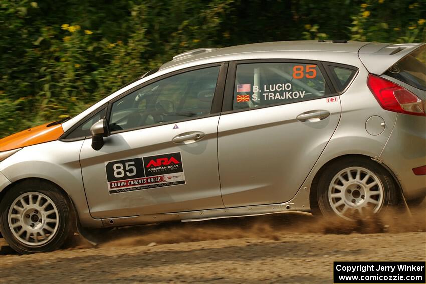 Brent Lucio / Stefan Trajkov Ford Fiesta on SS2, Thorpe Tower I.