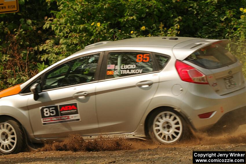 Brent Lucio / Stefan Trajkov Ford Fiesta on SS2, Thorpe Tower I.