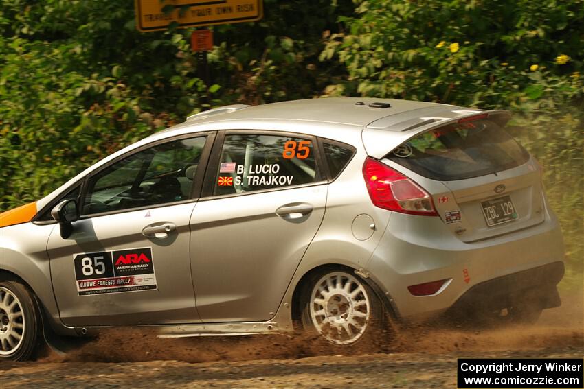 Brent Lucio / Stefan Trajkov Ford Fiesta on SS2, Thorpe Tower I.