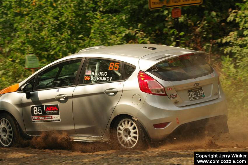 Brent Lucio / Stefan Trajkov Ford Fiesta on SS2, Thorpe Tower I.