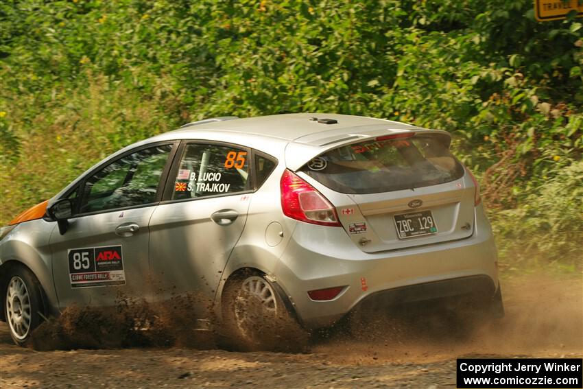 Brent Lucio / Stefan Trajkov Ford Fiesta on SS2, Thorpe Tower I.