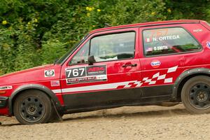 Nino Ortega / Boyd Smith VW GTI on SS2, Thorpe Tower I.