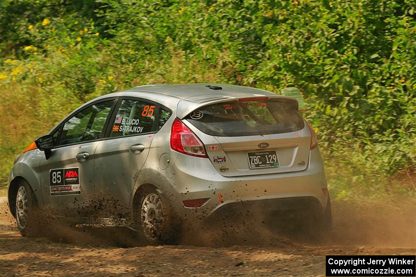 Brent Lucio / Stefan Trajkov Ford Fiesta on SS2, Thorpe Tower I.