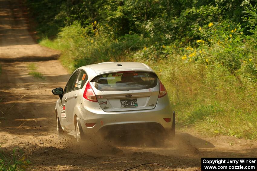 Brent Lucio / Stefan Trajkov Ford Fiesta on SS2, Thorpe Tower I.