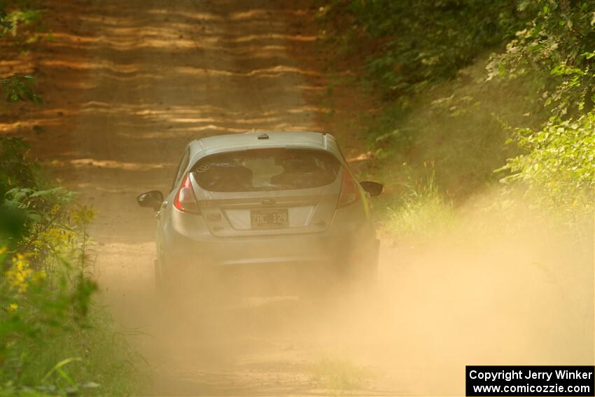 Brent Lucio / Stefan Trajkov Ford Fiesta on SS2, Thorpe Tower I.